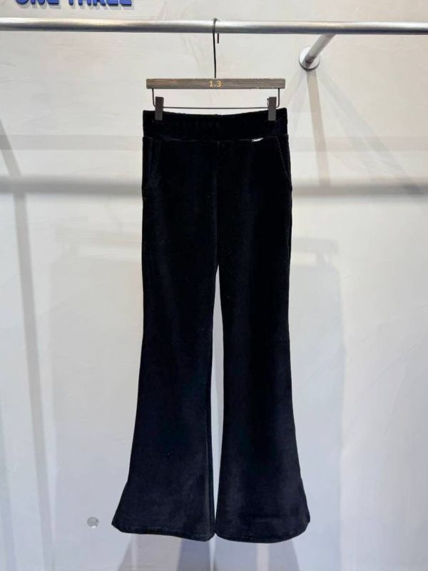 WQA69 冬天必收燈心絨喇叭褲 