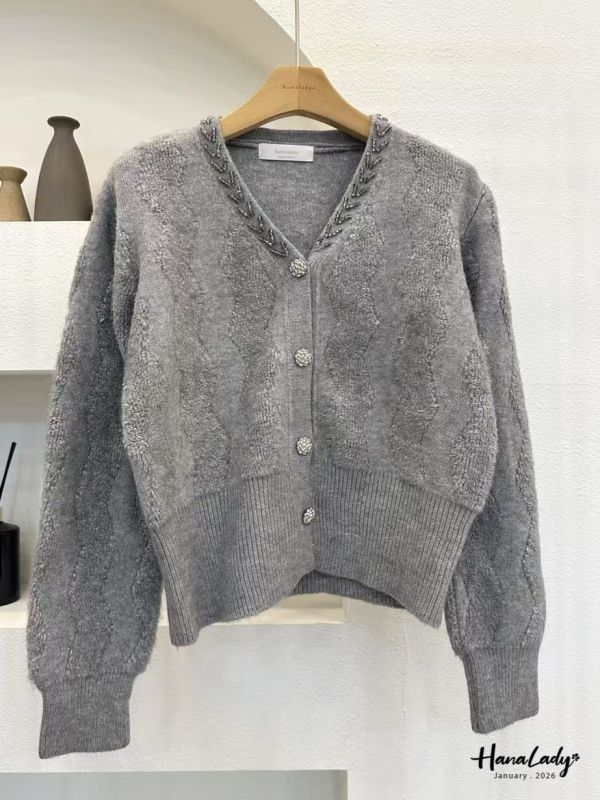 LEA56 華麗又貴氣的閃亮針織衫 