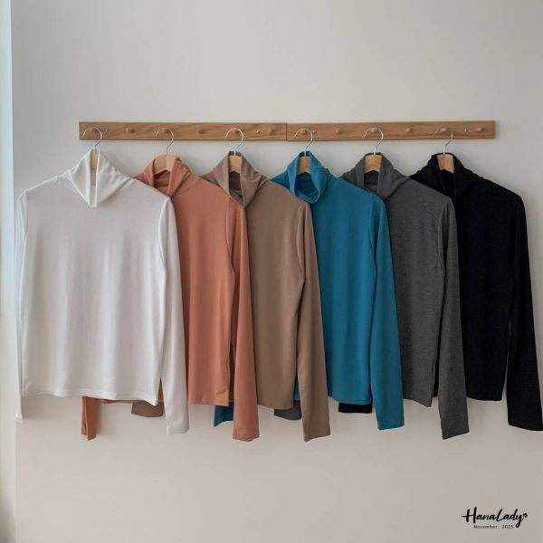 WJA43 秋冬必備親膚高領毛衣 