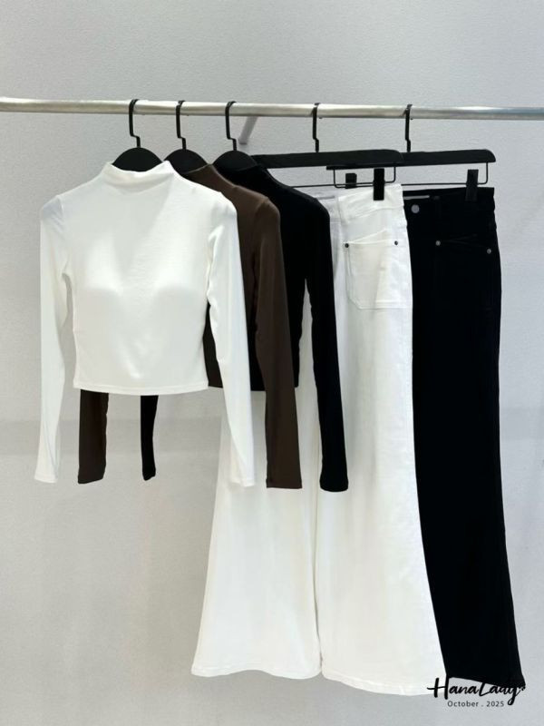 WTA41 厚墊BRA立領棉質上衣 