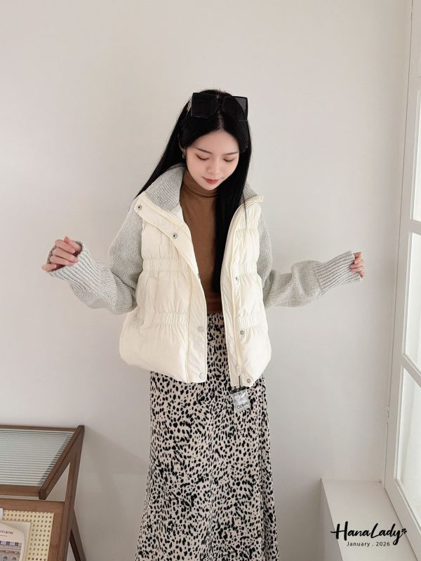 LEA89 一年四季都能穿的豹紋長裙 