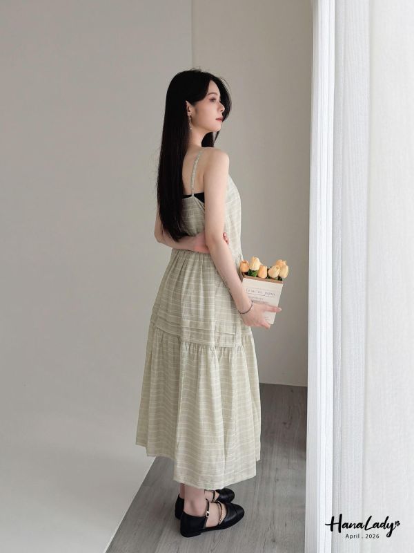 LFA70 浪漫條紋壓線長洋 