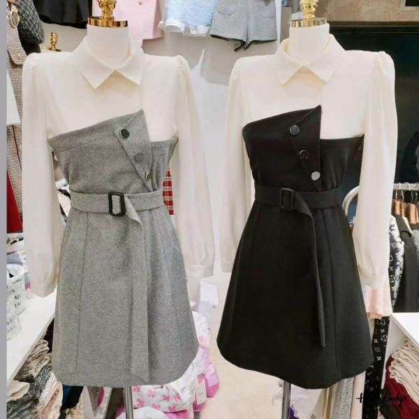 WJA47 韓劇女主的不規則設計短洋 