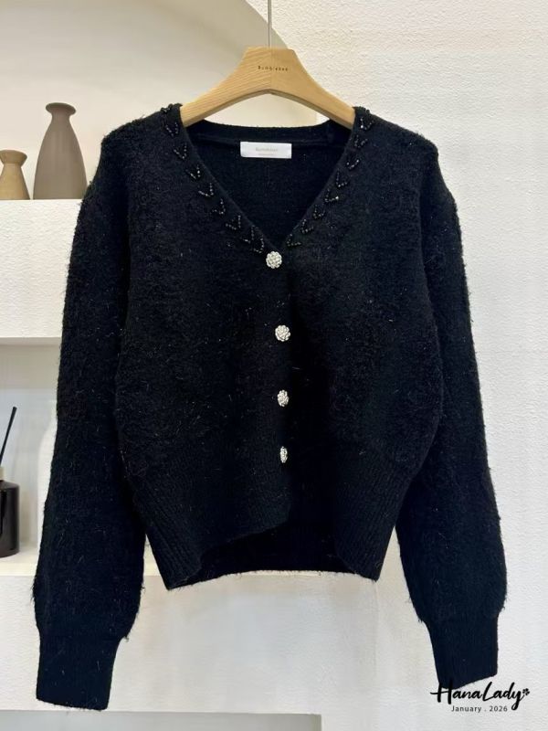 LEA56 華麗又貴氣的閃亮針織衫 