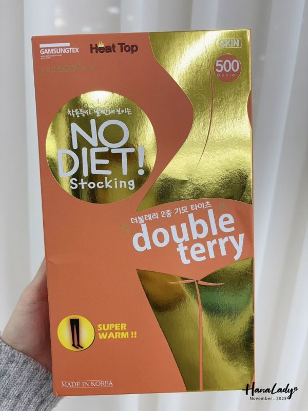 WJB36 厚絨雙層魔術瘦腿襪500D 