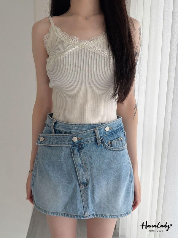 LFA55 超美設計感兩件式上衣 