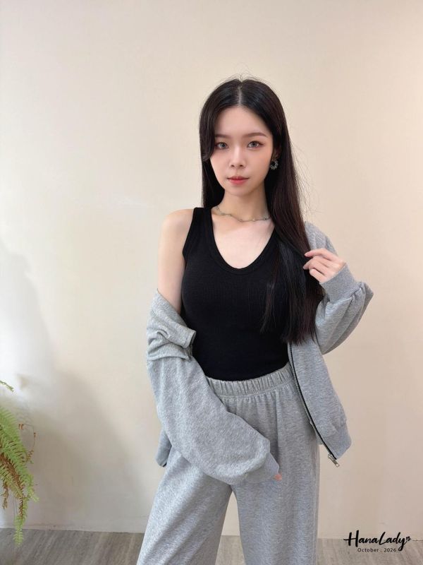 LTA55 有夠舒服V領BRA背心 