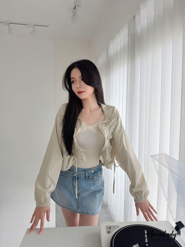 LFA55 超美設計感兩件式上衣 