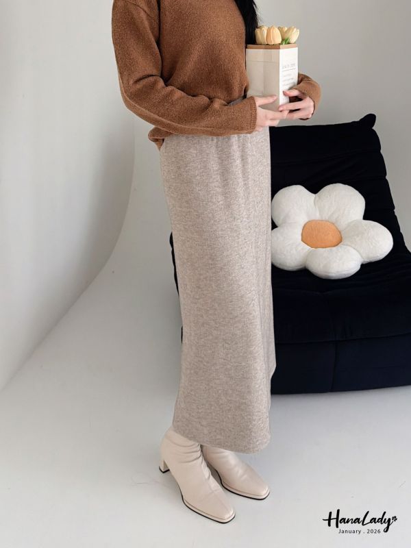 LEB09 超舒服的暖暖毛絲裙 