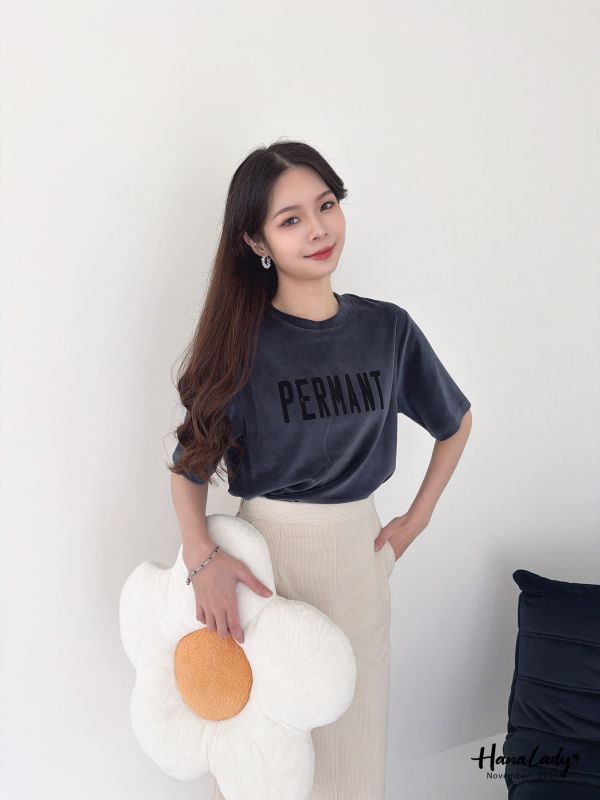 WJA52 PERMANT絨毛字母T 