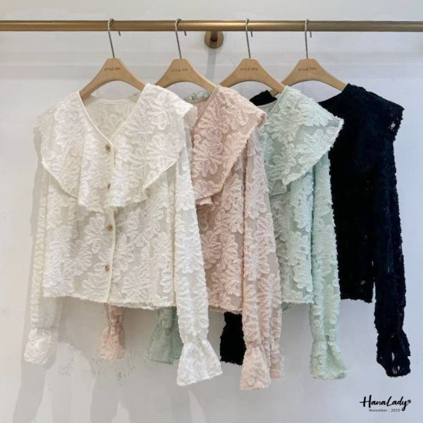 WJA34 極繁主義繡花上衣 