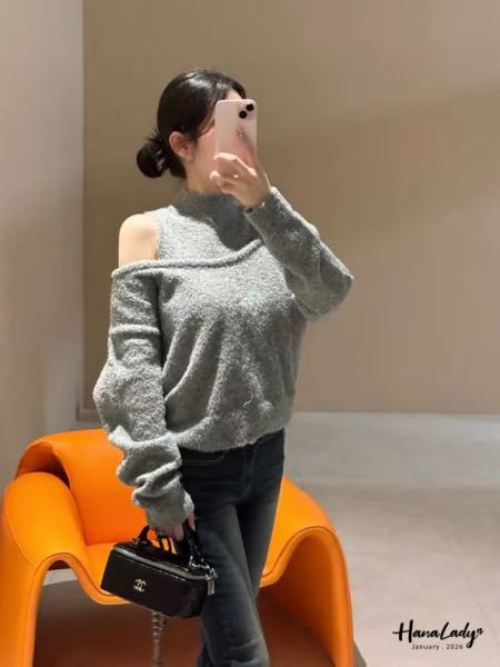 LEA31 兩件式毛絨絨立領上衣 