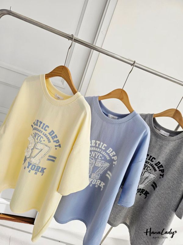 LFA71 緞帶紗滿鑽休閒長版T 