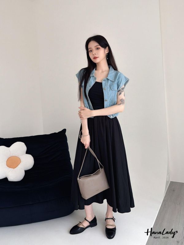 LFA18 韓國小姐姐氣質連身洋 