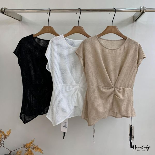 LFB14 廣州選品扭結上衣 