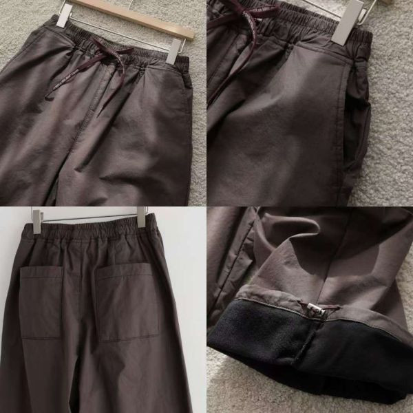 WQA44 休閒刷毛防潑水雪地褲 