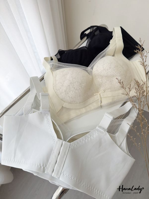 WTA99 細緻雲朵花韓國內衣 