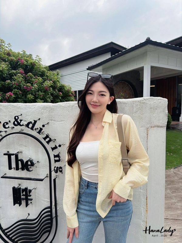 LFB07 糖果色輕薄親膚襯衫 