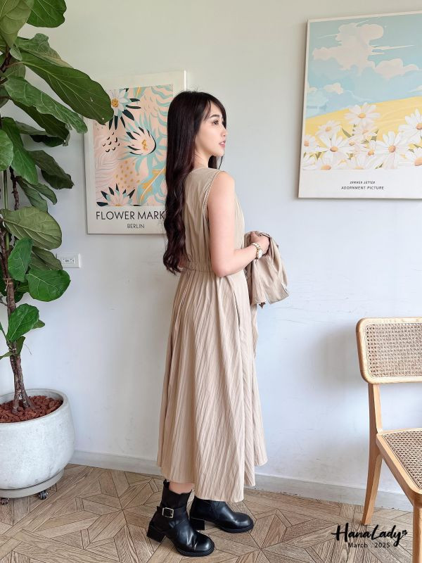 WSA67 兩件式外套加修身背心長洋 