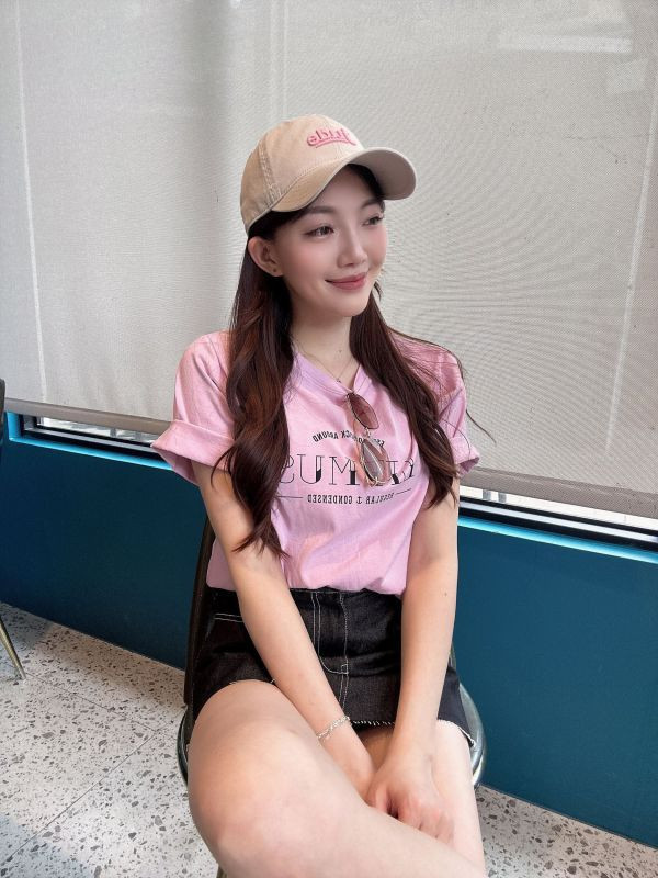 WLB38 男孩女孩的文青字母T 