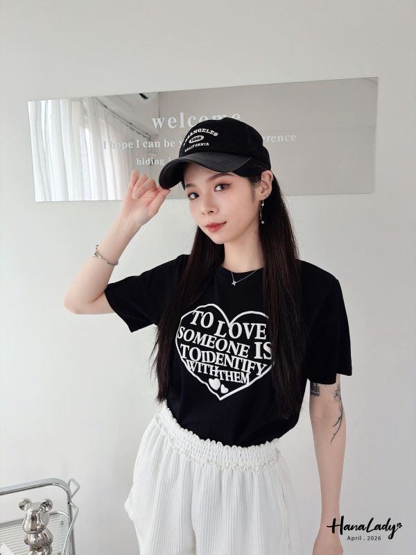 LFA04 澎澎立體愛心T恤 