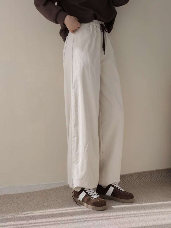 WQA44 休閒刷毛防潑水雪地褲 