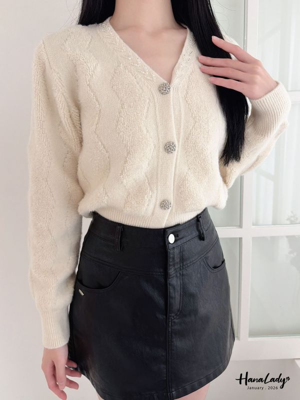 LEA56 華麗又貴氣的閃亮針織衫 