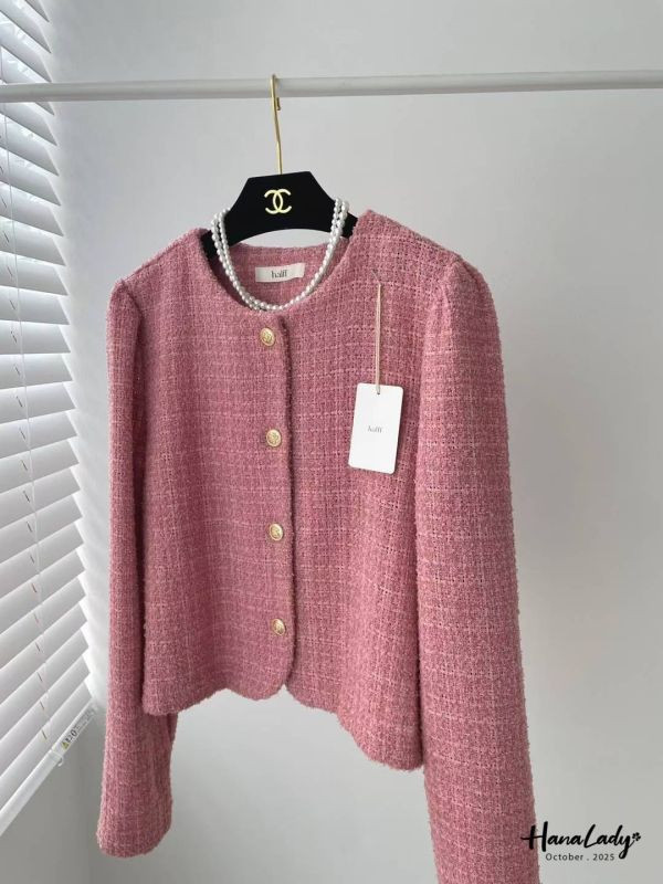 WTA76 親膚軟針織小香外套 