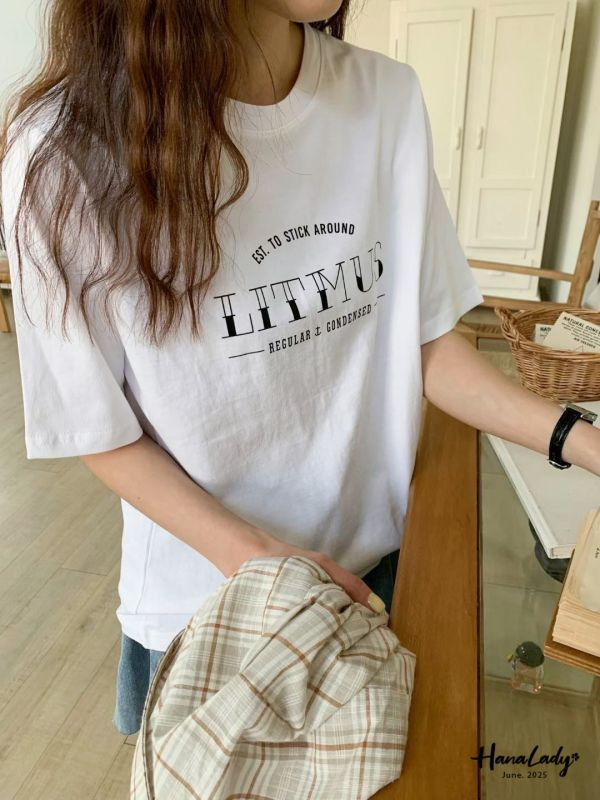 WLB38 男孩女孩的文青字母T 