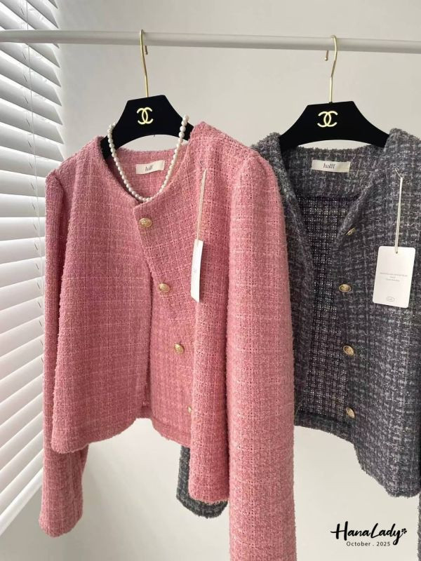 WTA76 親膚軟針織小香外套 