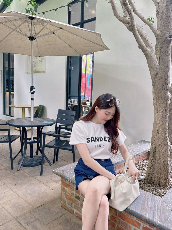 WLB25 太空棉SANDER亮片字母T 