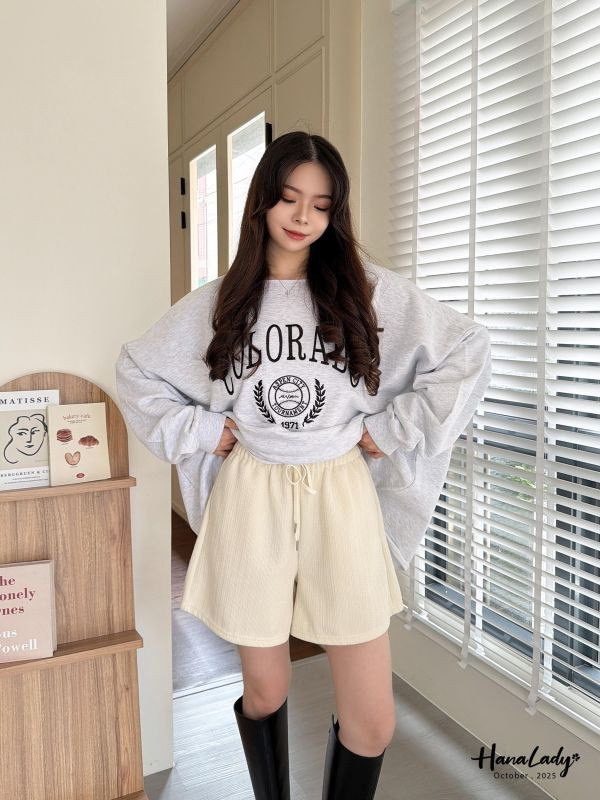 WTA81 暖暖內磨毛針織短褲 