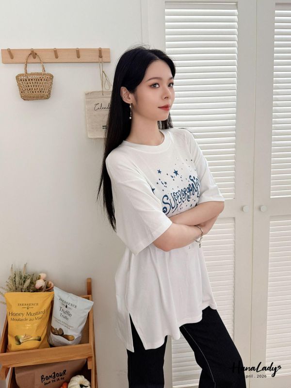 LFA72 星星卯釘嫩Q棉T 