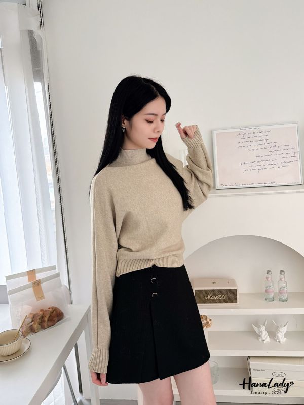 LEA19 兩件式細嫩針織上衣 