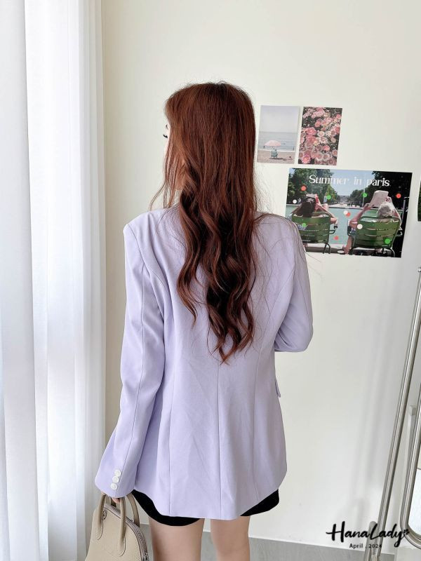 FFA06春夏色經典雙排釦西外 