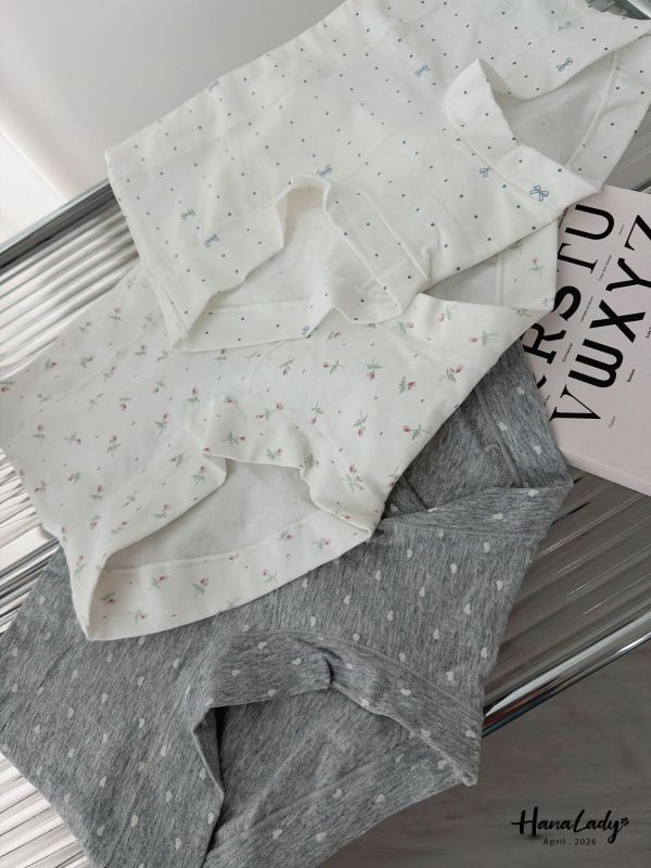 LFA74 韓國可愛小圖紋棉質內褲 