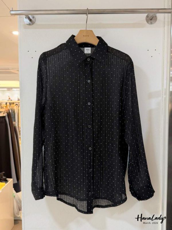 LSA49 兩件式壓紋點點上衣 