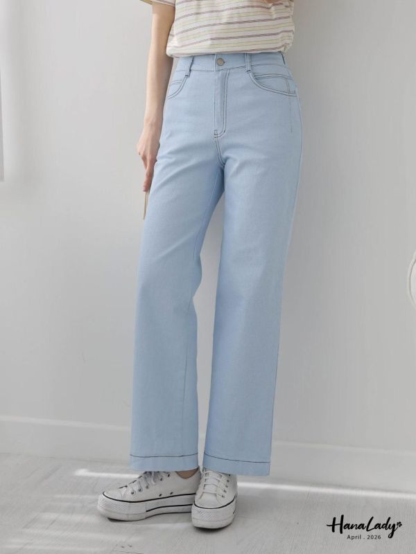 LFA33 挺版混棉休閒長褲 