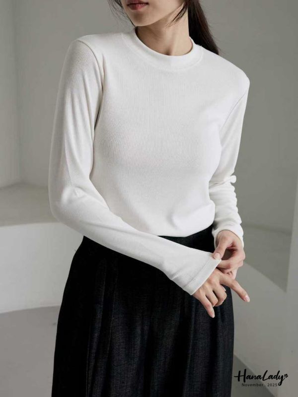 WJA67 經典百搭小立領內搭上衣 