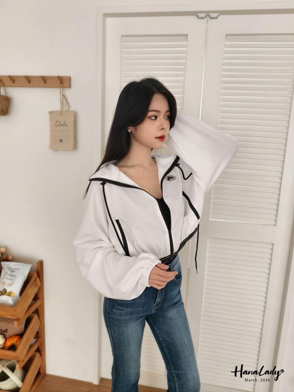 LSA04 率性拉鍊設計運動風外 