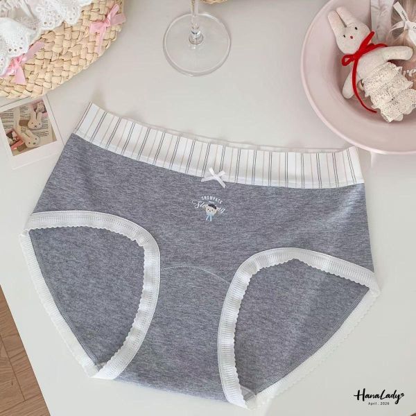 LFA77 韓國小熊熊線條內褲 