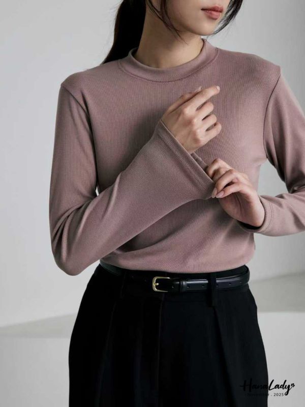 WJA67 經典百搭小立領內搭上衣 