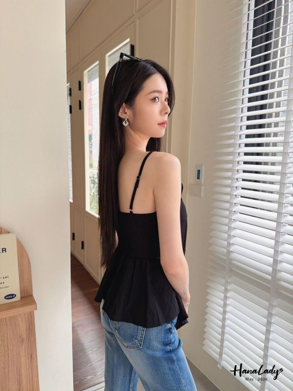 LWA41 唯美波浪下開衩上衣 