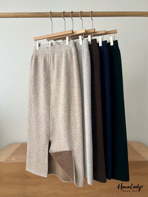 LEB09 超舒服的暖暖毛絲裙 