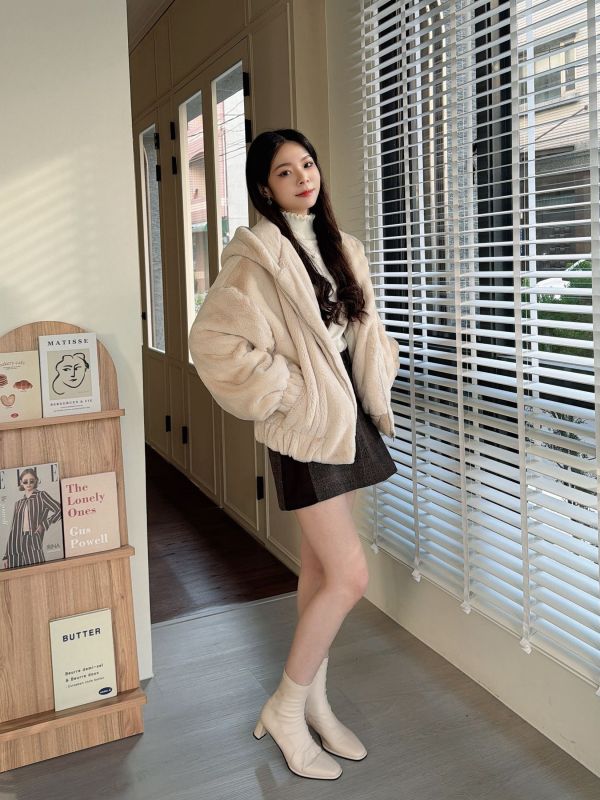 WQA89 超親膚熊寶寶暖暖外套 