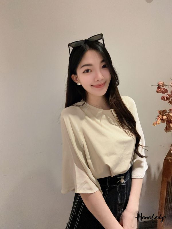 LFB15 廣州選品浪漫飄逸手袖上衣 