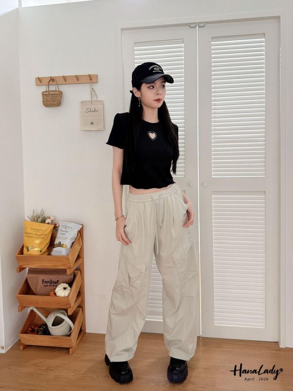 LFA49 春夏休閒工裝長褲 