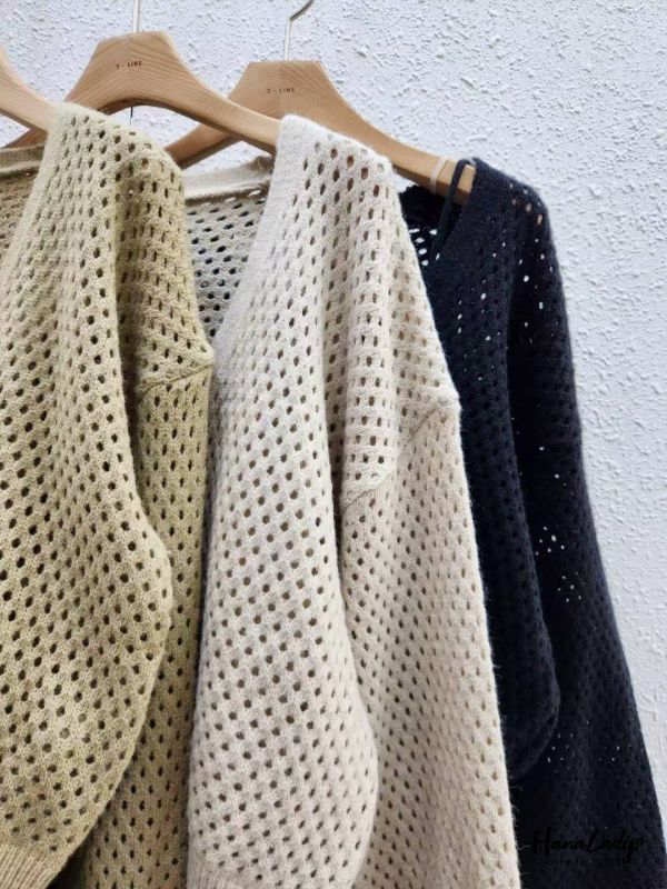 WJA87 抓皺針織三件組套裝 