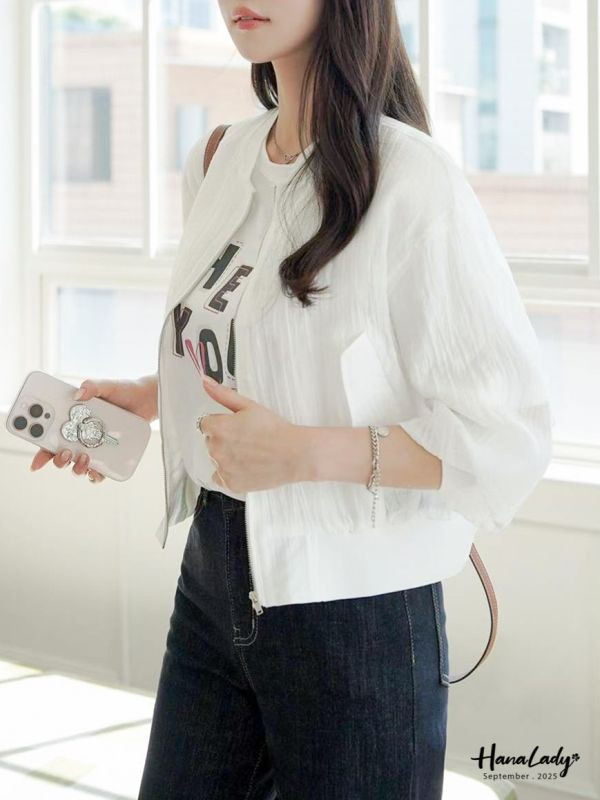 WKA11 質感俐落輕薄拉鍊外 