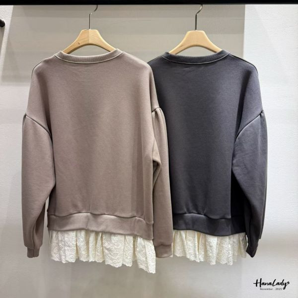 WJA88 立體愛心刺繡拼布T 